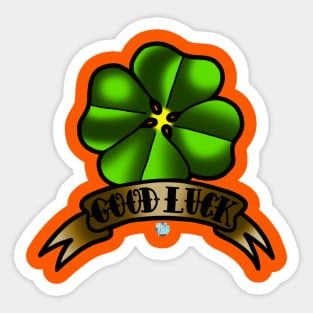 Good Luck Sticker